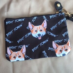 Betsey Johnson Corgi accessory bag